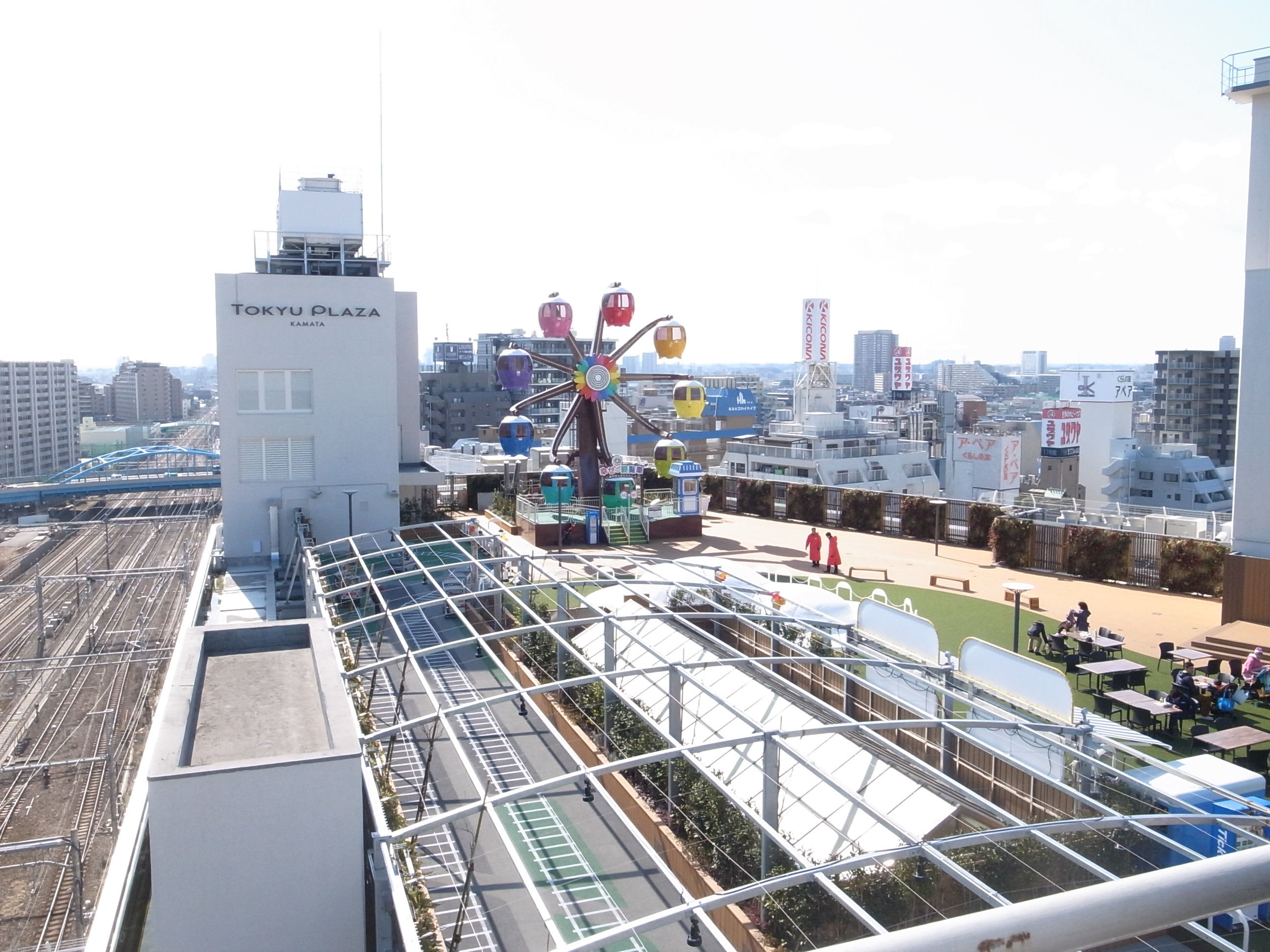 東急プラザ蒲田】① 『蒲田駅西口駅前広場』前イベントスペース 物販や