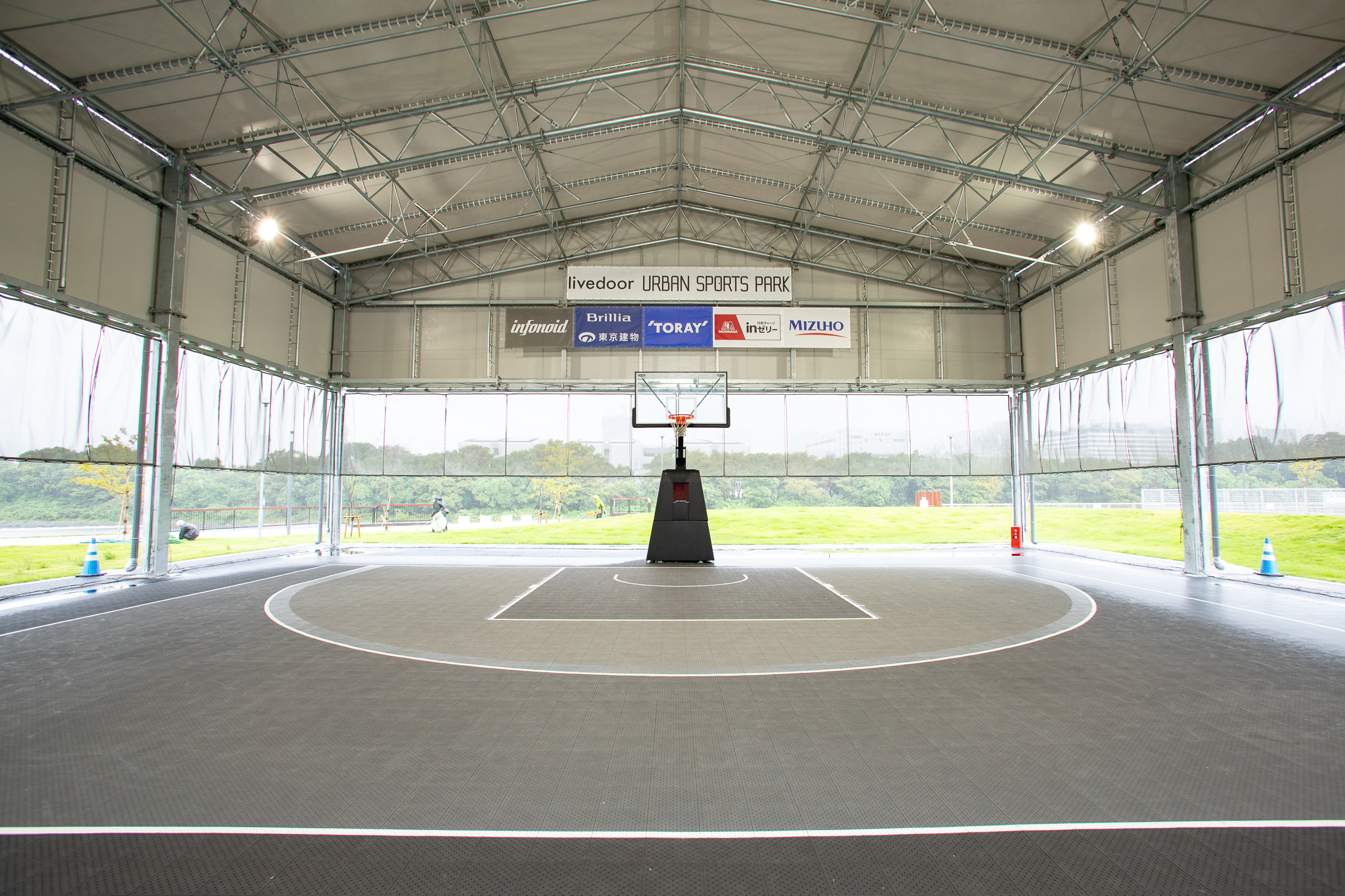 livedoor URBAN SPORTS PARK】③3x3バスケットボールコート（Aコート