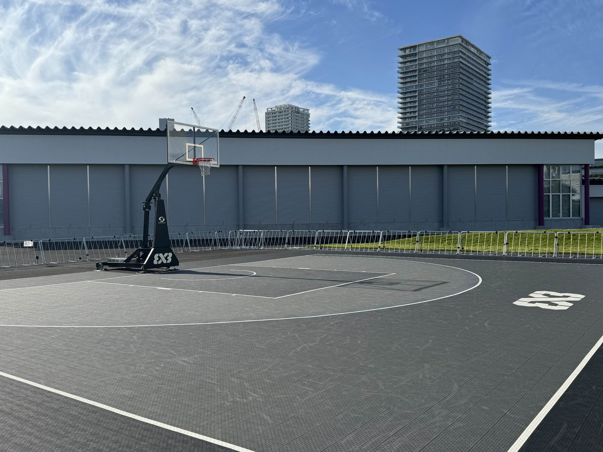 livedoor URBAN SPORTS PARK】③3x3バスケットボールコート（Bコート